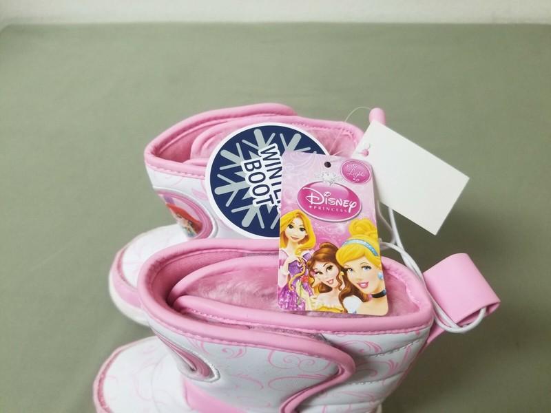 New Disney Princess Girls Infant Light Up Winter Boots