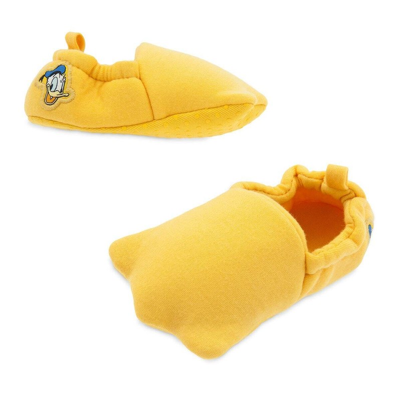 NEW Disney Store Donald Duck Baby Costume Shoes many sizes yellow