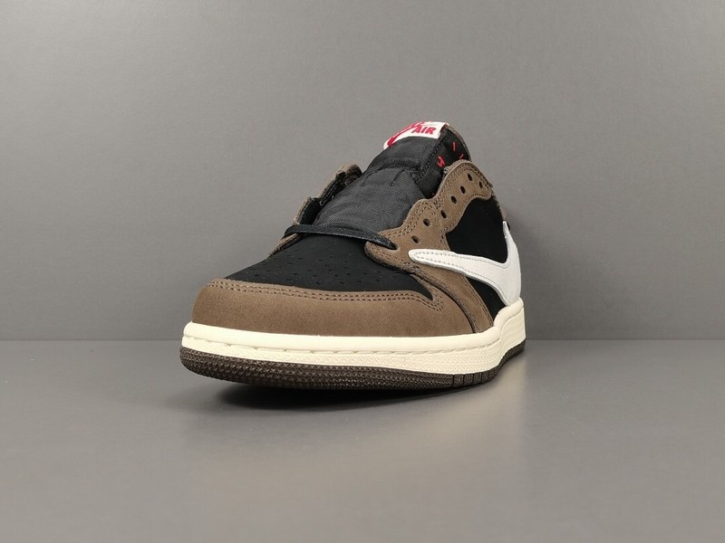 New Fashion AJ1 Retro Low Travis Sc0tt Mocha Unisex Sneakers
