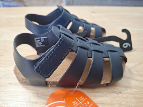 New Girls Infant Size 6 Fisherman Sandal By Wonder Nation