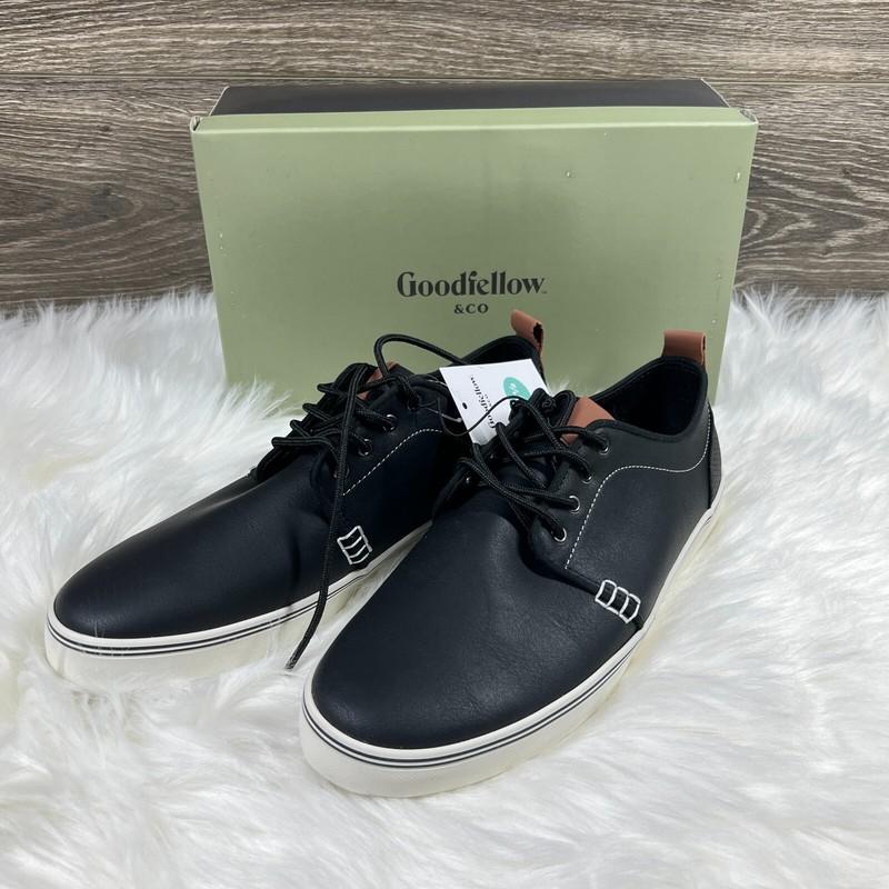 NEW IN BOX Goodfellow & Co Men's Elliot Black Casual Sneaker Shoes 7 9.5 10 10.5