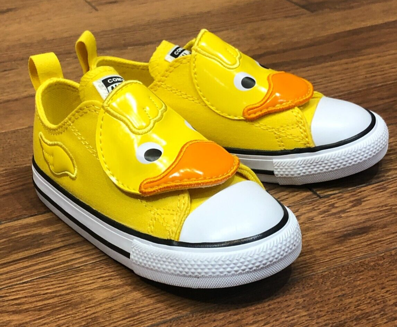 *NEW* Infant Chuck Taylor All Star Pool Float Easy On Strap (TD) Yellow(A11838F)