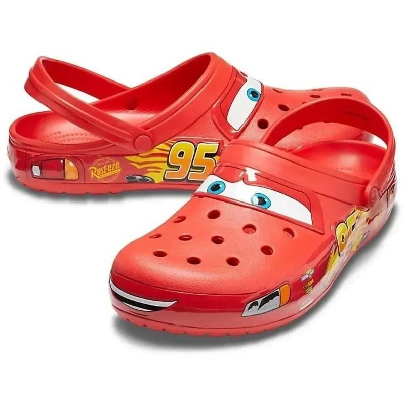 New Lightning Mcqueen Clog Adult Shoe Classic Disney No Light Up
