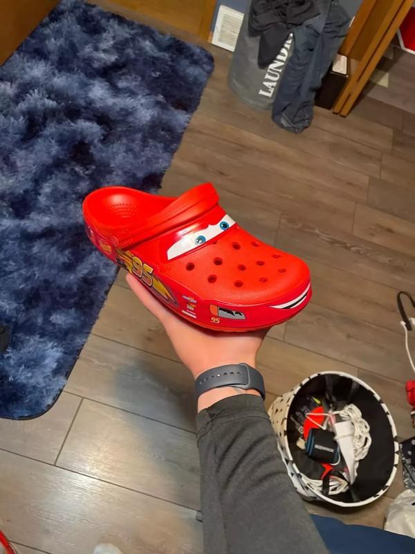 NEW Lightning McQueen Clog Adult Shoe Limited Classic Disney No Lightup
