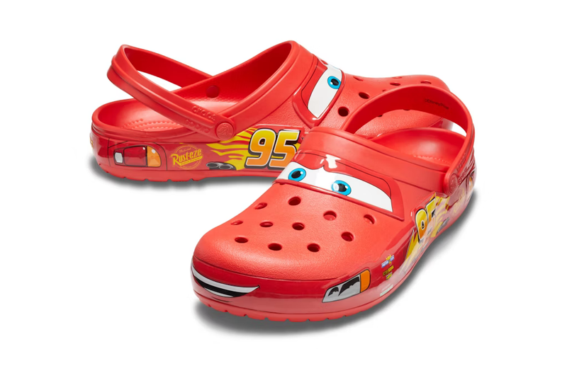 NEW Lightning McQueen Crocs Clog Adult Shoe Limited Classic Disney No Lightup