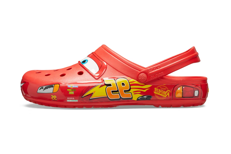 NEW Lightning McQueen Crocs Clog Adult Shoe Limited Classic Disney No Lightup