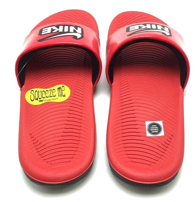 *NEW* Little/Big Kids' NIKE KAWA SLIDES FUN RED (DD3242 601) 11C - 7Y