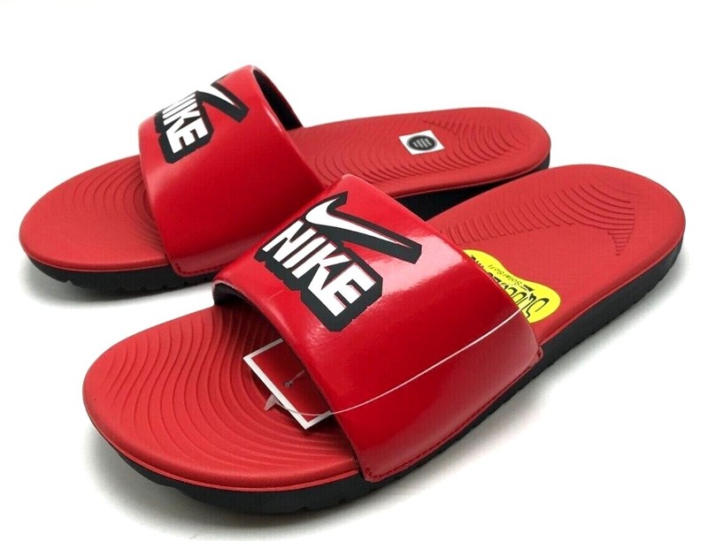 *NEW* Little/Big Kids' NIKE KAWA SLIDES FUN RED (DD3242 601) 11C - 7Y