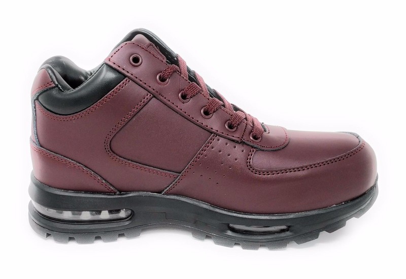 NEW MEN MOUNTAIN GEAR DDAY LE 2 BURGUNDY LEATHER AIR BUBBLE HIKING LACE UP BOOT