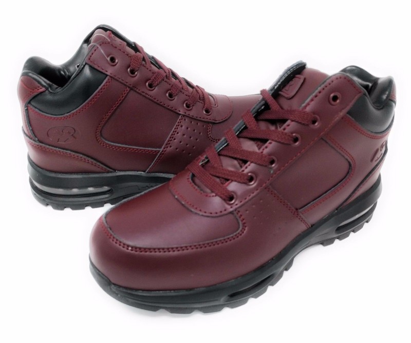 NEW MEN MOUNTAIN GEAR DDAY LE 2 BURGUNDY LEATHER AIR BUBBLE HIKING LACE UP BOOT