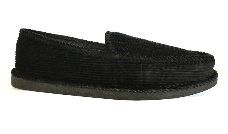 New Men's Corduroy House Shoe Moccasin Slip-on Men Shoes Size 4-14 2022
