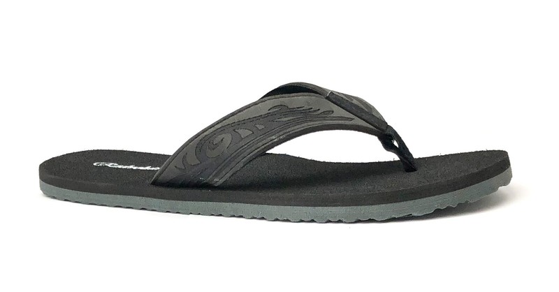 New MEN TRIBAL Tattoo Sandals Flip Flop Size 7-13 Beach Gym ( 585 M )