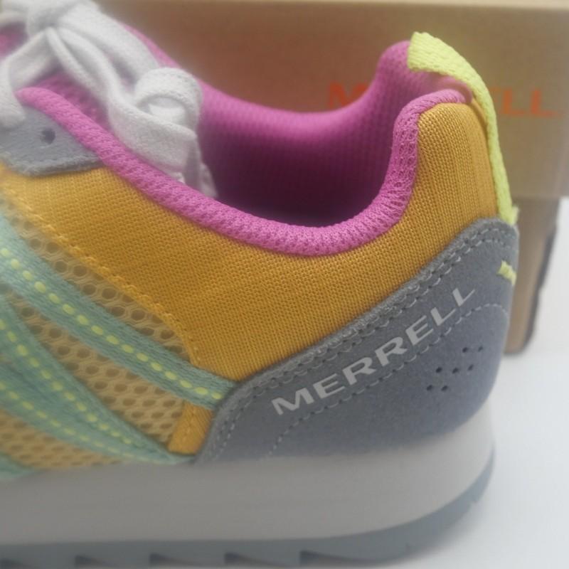 NEW Merrell Alpine Sneaker Sport Shoes Women's 7 Gold Gray Pink