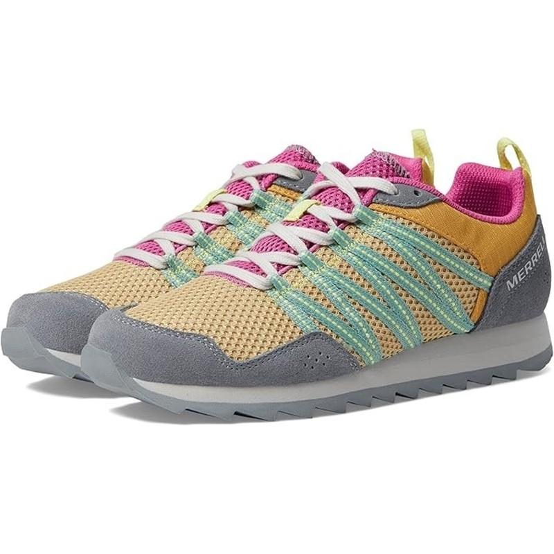 NEW Merrell Alpine Sneaker Sport Shoes Women's 7 Gold Gray Pink