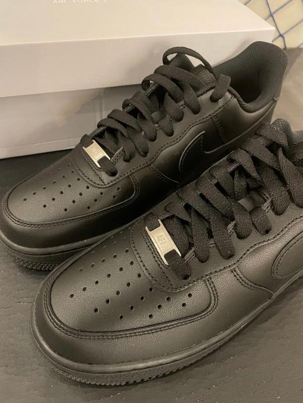NEW Nike Air Force 1 '07 Shoes Triple Black Men's Size