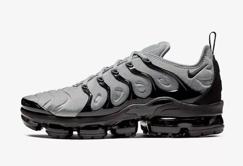 New Nike Air VaporMax Plus Gray Men's Shoes Free Shipping