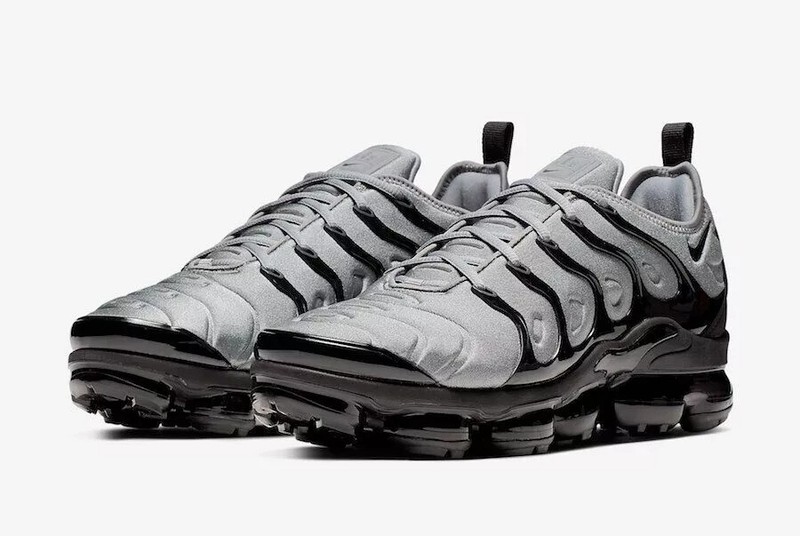 New Nike Air VaporMax Plus gray men's shoes free shipping