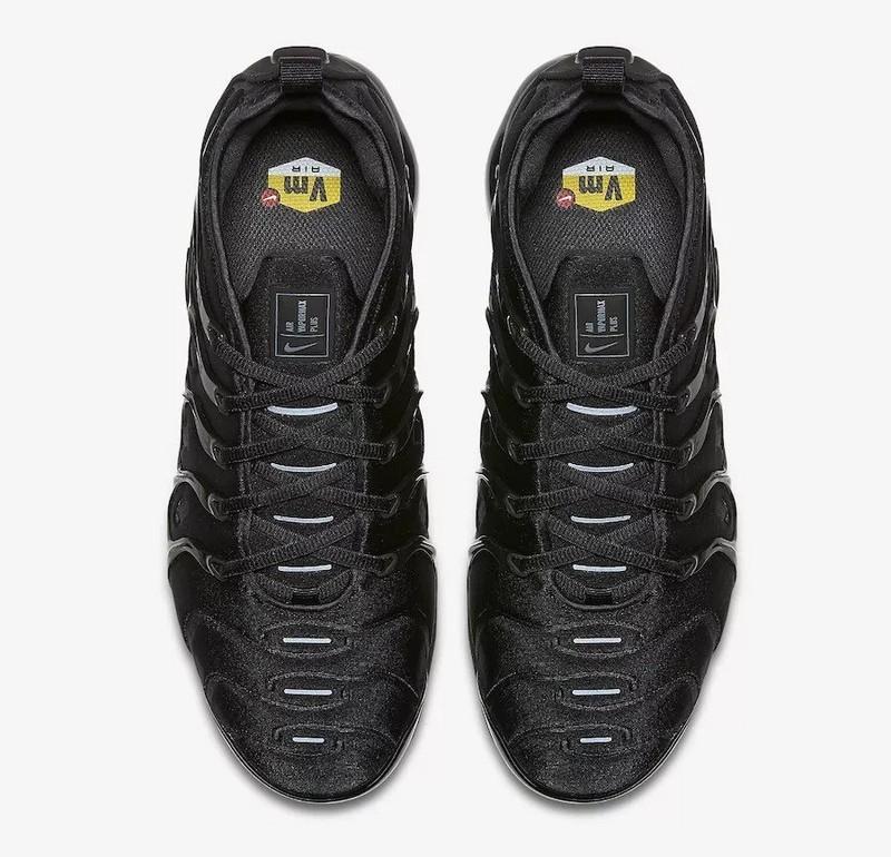 New Nike Air Vapormax TN Plus Triple Black Comfortable Men's Shoes