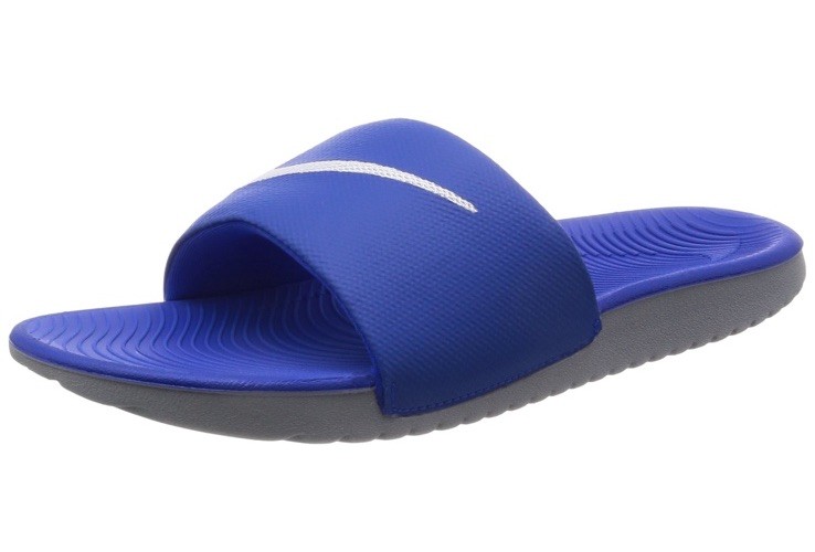 New Nike Big Boy's Kawa Slide Sandals Size 6 Youth New With Tags Blue