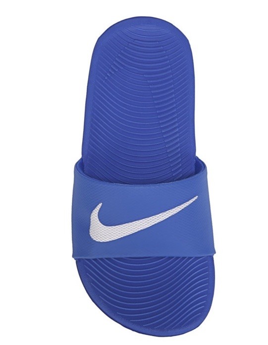 New Nike Big Boy's Kawa Slide Sandals Size 7 Youth New With Tags Blue
