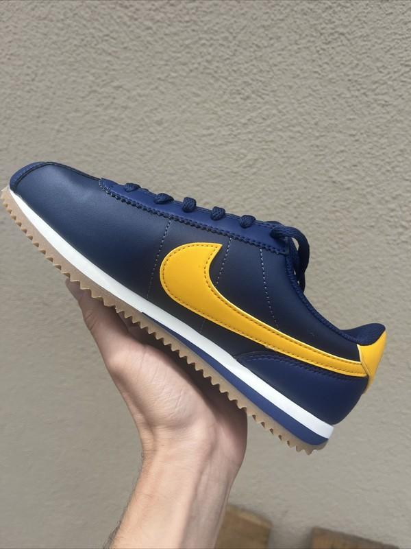 NEW Nike Cortez Midnight Navy / Gold DM0950-401 GS Sizes 3y 3.5y 4y 5.5y 7y