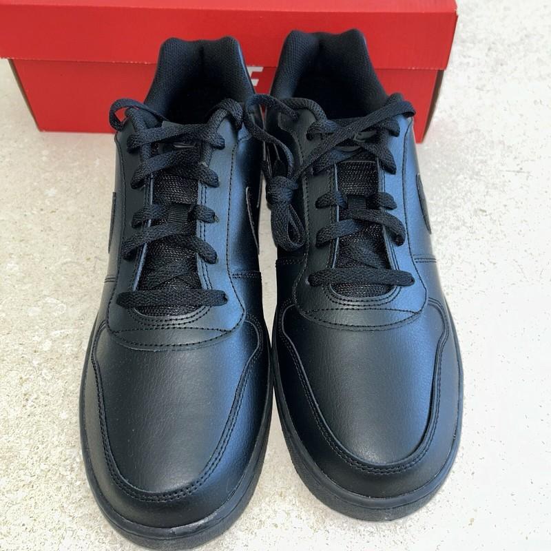 New Nike Ebernon Low Shoes Sneakers Black/Black Mens Size 12