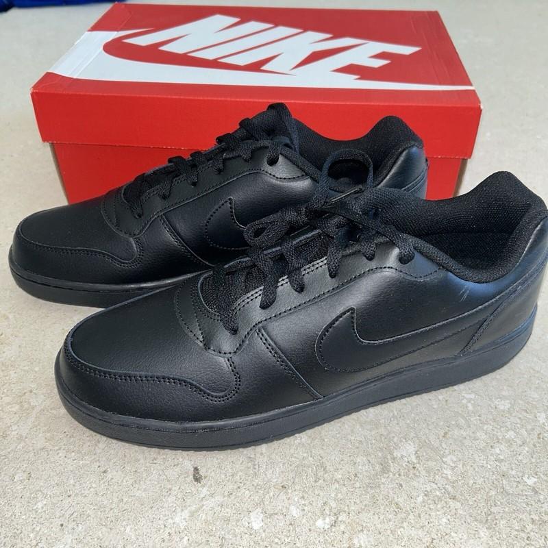 New Nike Ebernon Low Shoes Sneakers Black/Black Mens Size 12