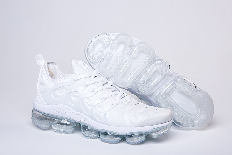 NEW Nike Vapormax Plus TN White Men's Shoes Free Shipping