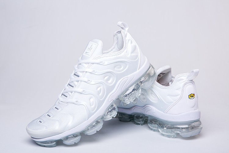 NEW Nike Vapormax Plus TN White Men's Shoes Free Shipping