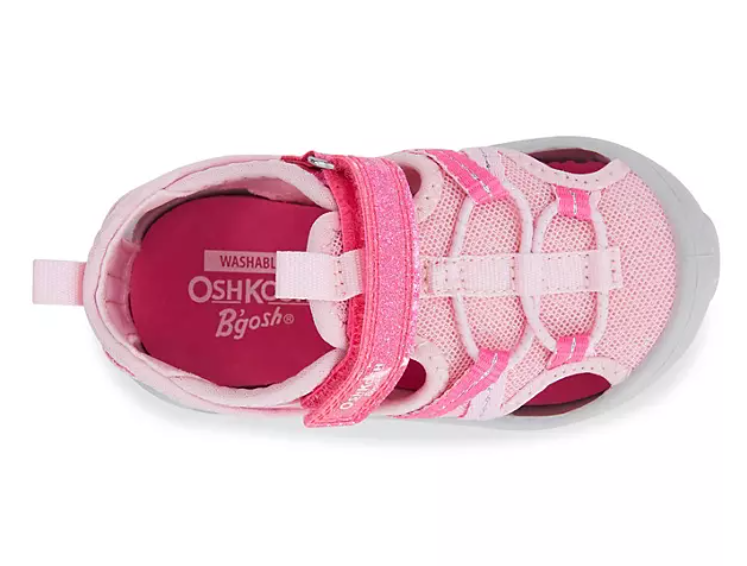 NEW Oshkosh Toddler Girls Closed Toe Abe Play Sandals Size 9