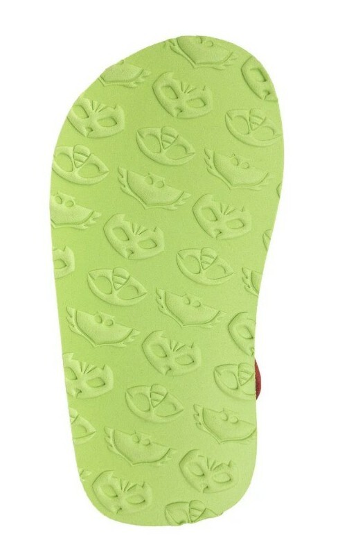 New PJ Masks Boys Colorful Beach Flip Flops Size 5-6 Free Shipping