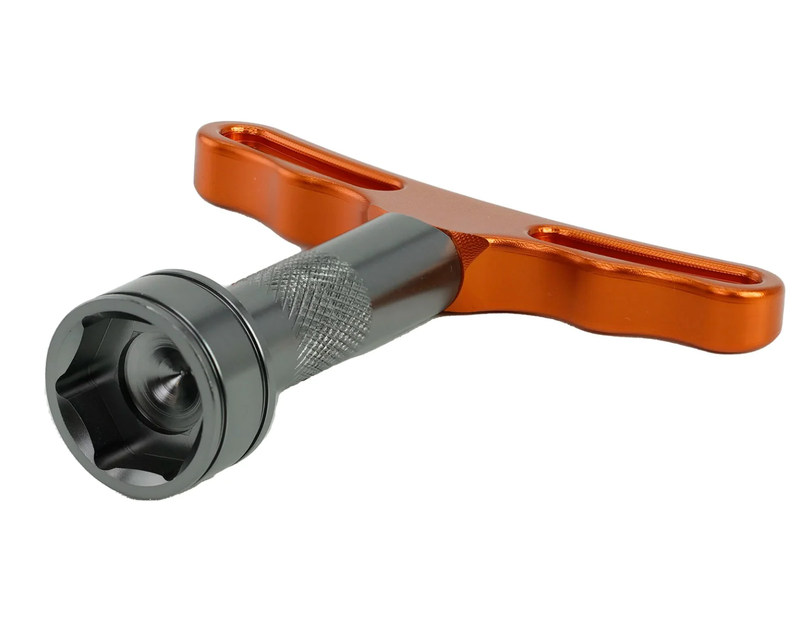 NEW Powerhobby 17mm Aluminum T-Handle Hex Wheel Wrench Orange RC Tools