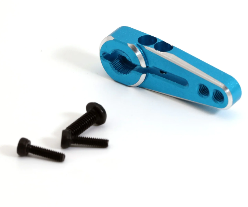 NEW Powerhobby 25T Aluminum Clamping Servo Horn Blue
