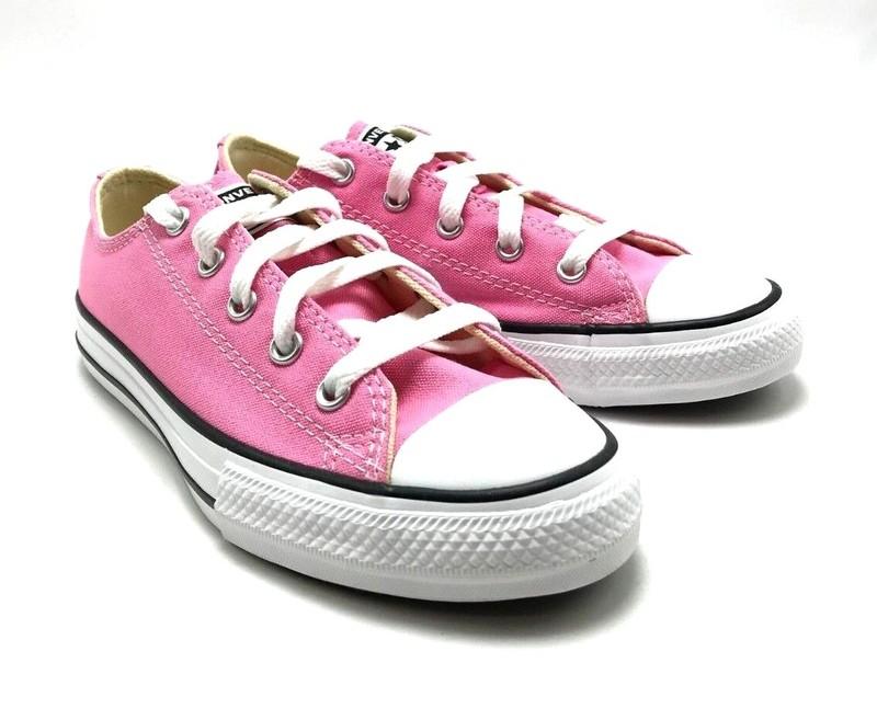 *NEW* Pre-School Kids CONVERSE ALL STAR OX (PS) PINK (3J238) SZ 10.5C - 3.0Y 