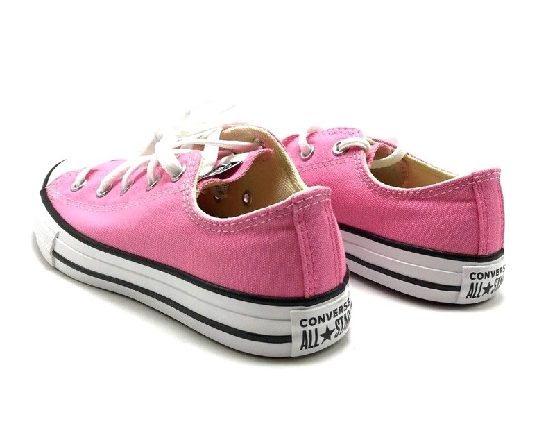 *NEW* Pre-School Kids CONVERSE ALL STAR OX (PS) PINK (3J238) SZ 10.5C - 3.0Y 