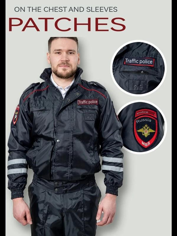 New Protective Jacket Russian Special Forces Road Police Chevrons