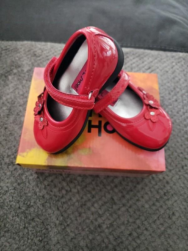 NEW Rachel Shoes Liz Toddler Girls Shoes Red Patent