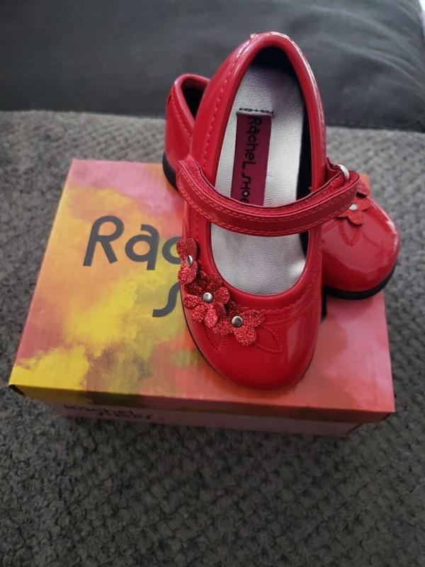 NEW Rachel Shoes Liz Toddler Girls Shoes Red Patent