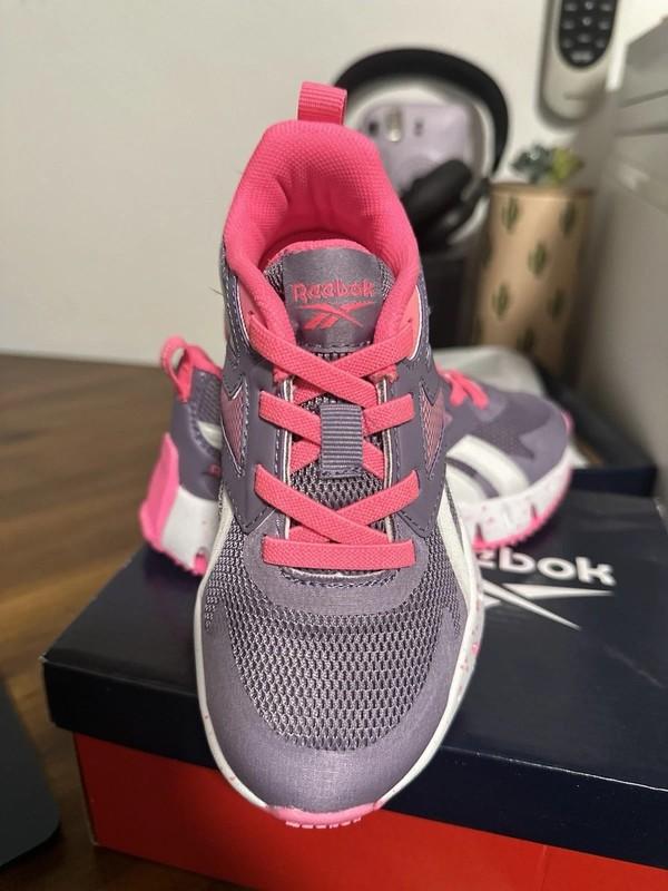 NEW Reebok Zig Vector BIG Girls Athletic Shoes Pink/ Purple Size 7