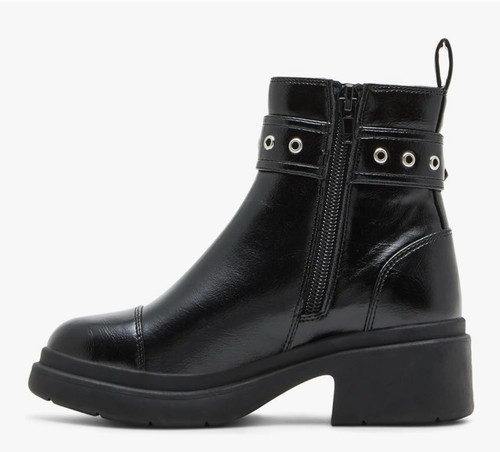 NEW Steve Madden Big Kids Black Kiki Boots-NIB Size 3M