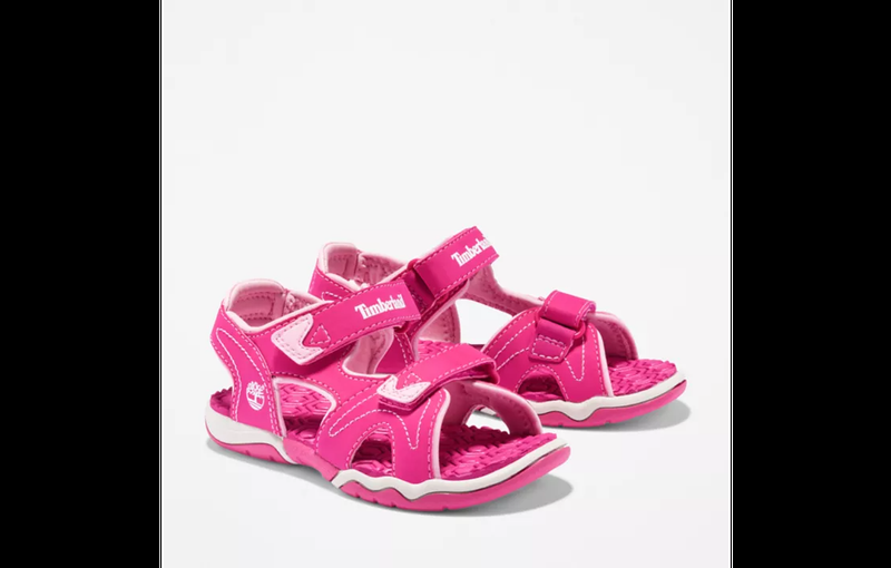 NEW Timberland Girl's YOUTH ADVENTURE SEEKER 2-STRAP SANDALS Pink