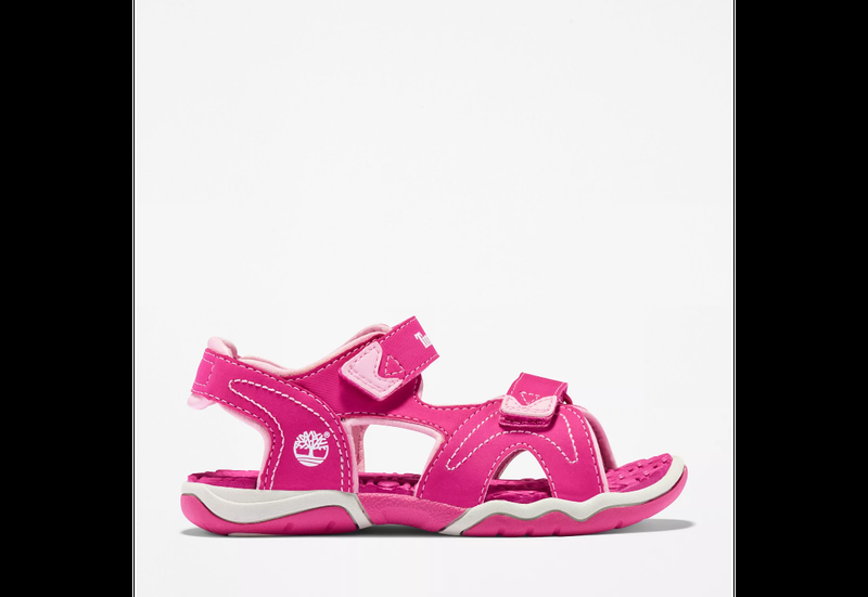 NEW Timberland Girl's YOUTH ADVENTURE SEEKER 2-STRAP SANDALS Pink