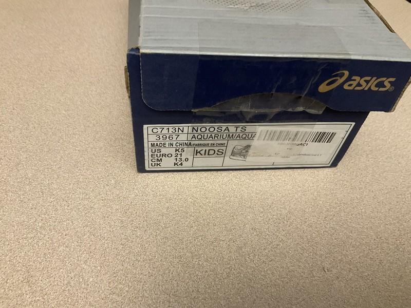 New Toddler Asics Noosa TS Athletic Shoes. Size K5. Awesome Shoes