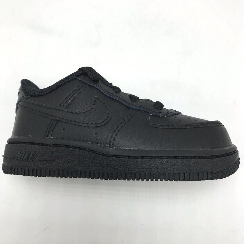 *NEW* Toddler Baby Nike Air Force 1 LE (TD) Black / Black (DH2926 001) 