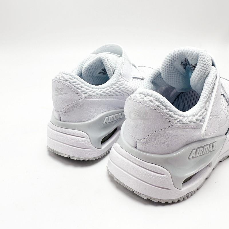 *NEW* Toddler BABY NIKE AIR MAX SYSTM (TD) SHOES White / White (DQ0286 102) 