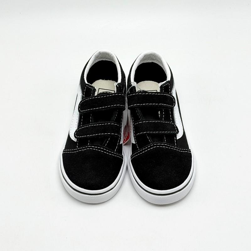 *NEW* Toddler BABY VANS Old Skool V Shoe (TD) BLACK (VN000D3YBLK) 