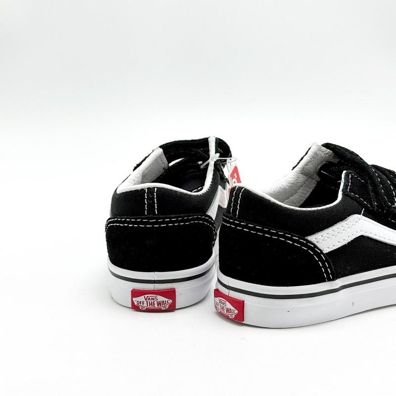 *NEW* Toddler BABY VANS Old Skool V Shoe (TD) BLACK (VN000D3YBLK) 