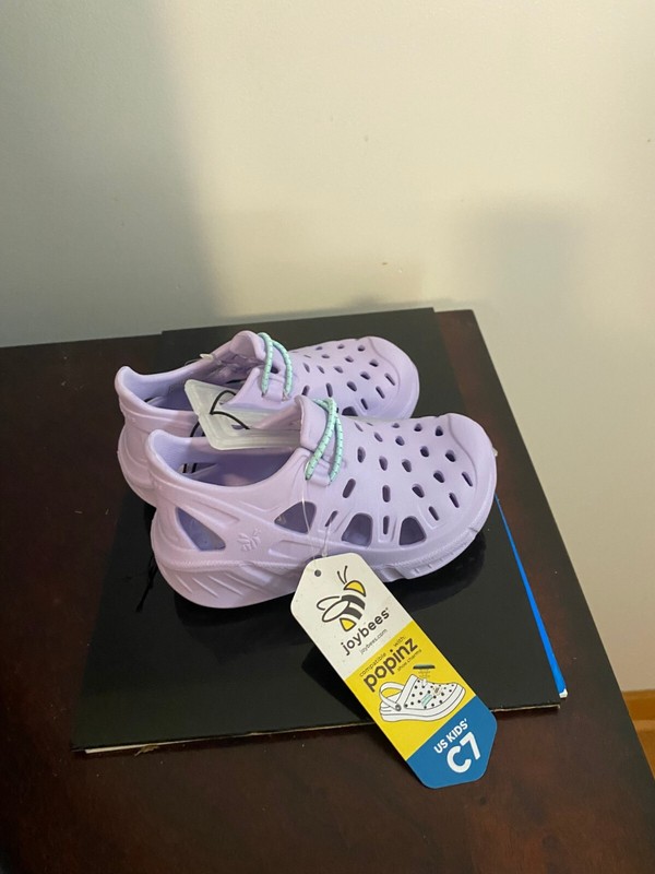 NEW TODDLER GIRL'S SIZE 7 JOYBEES TREKKING SHOES