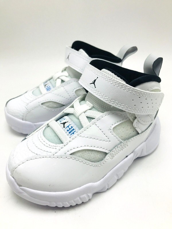 *NEW* TODDLER Kids Nike Air Jordan JUMPMAN TWO TREY (TD) White (DQ8433 104)