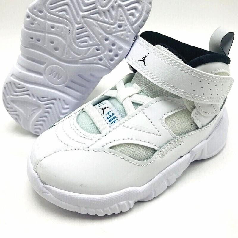 *NEW* TODDLER Kids Nike Air Jordan JUMPMAN TWO TREY (TD) White (DQ8433 104)